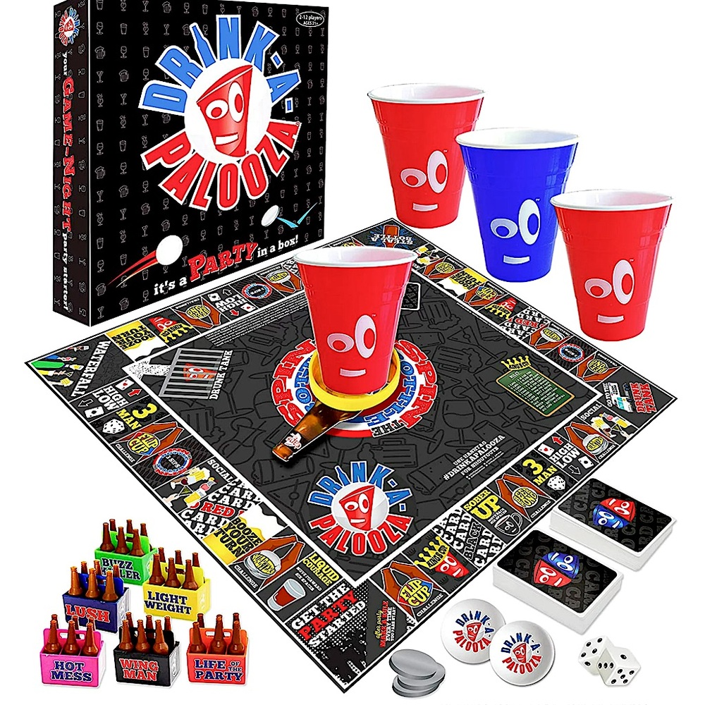 Drink-A-Palooza Party Board Game